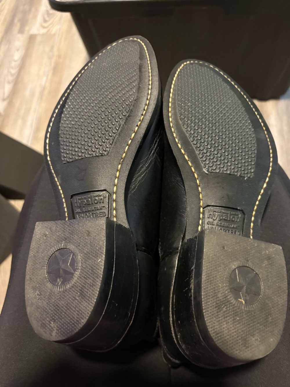 Texas Boot Company Black Western Boots - Picture 5 of 10